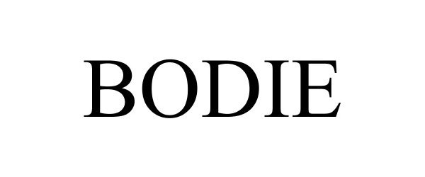 Trademark Logo BODIE