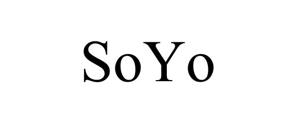 Trademark Logo SOYO