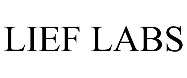 Trademark Logo LIEF LABS