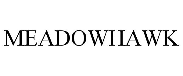  MEADOWHAWK