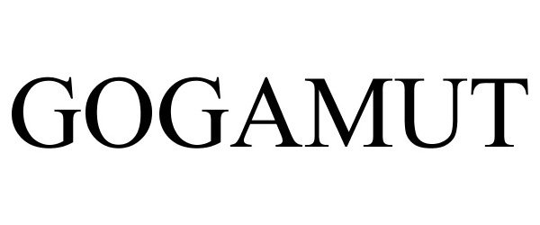 Trademark Logo GOGAMUT
