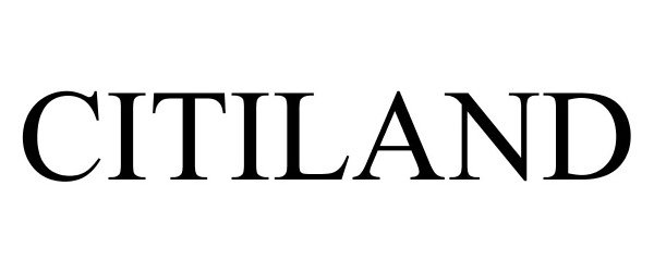 Trademark Logo CITILAND