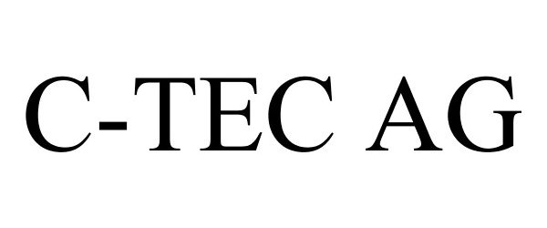 Trademark Logo C-TEC AG
