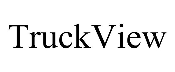 Trademark Logo TRUCKVIEW