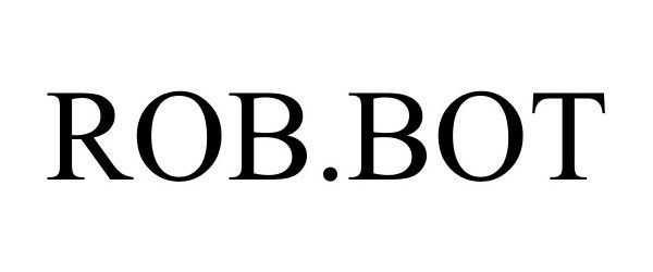 Trademark Logo ROB.BOT
