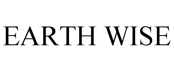Trademark Logo EARTH WISE