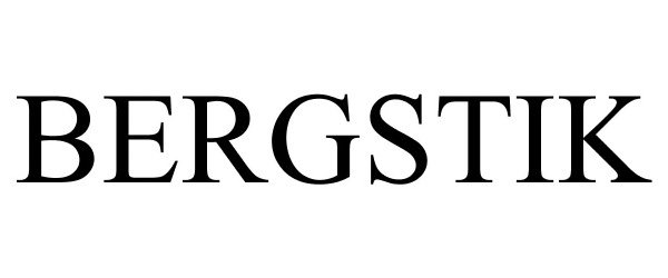 Trademark Logo BERGSTIK