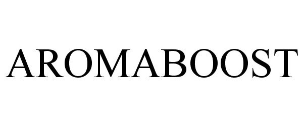 Trademark Logo AROMABOOST