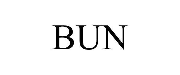 Trademark Logo BUN