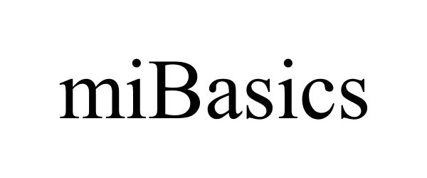Trademark Logo MIBASICS