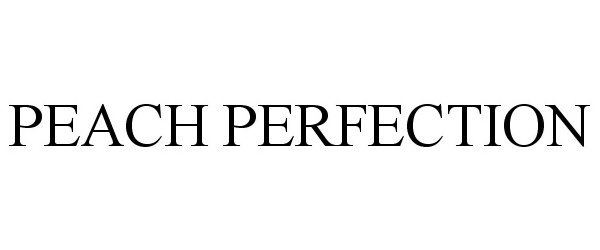 Trademark Logo PEACH PERFECTION