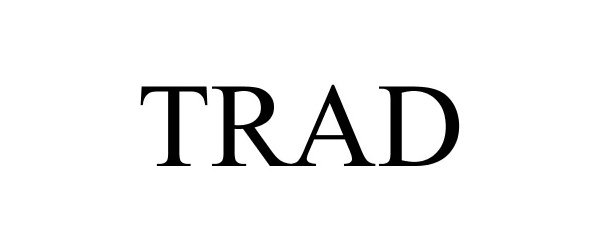 Trademark Logo TRAD
