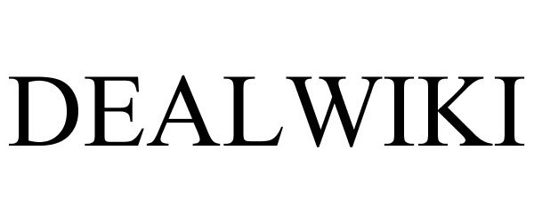 Trademark Logo DEALWIKI