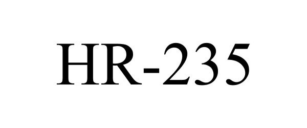 Trademark Logo HR-235