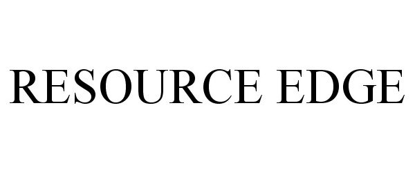  RESOURCE EDGE