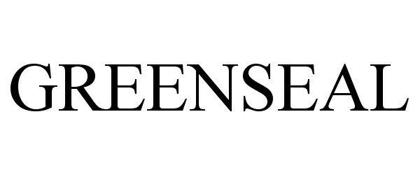 Trademark Logo GREENSEAL