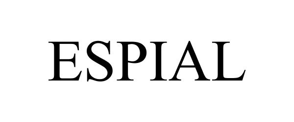 Trademark Logo ESPIAL