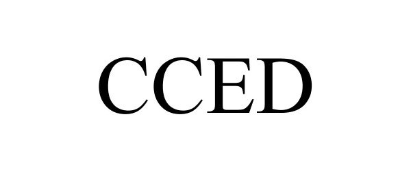 Trademark Logo CCED