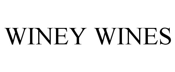 Trademark Logo WINEY WINES