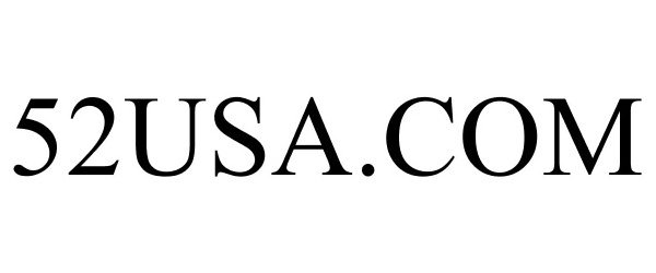 Trademark Logo 52USA.COM