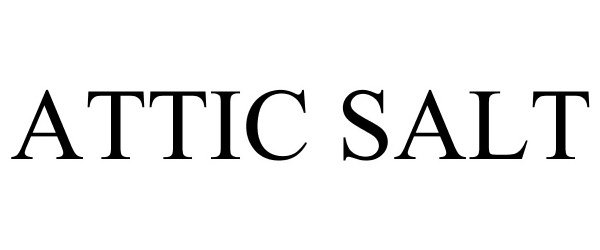 Trademark Logo ATTIC SALT