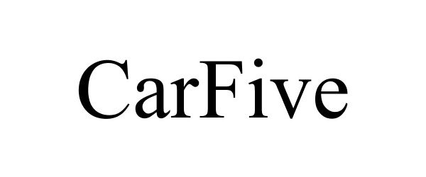 Trademark Logo CARFIVE