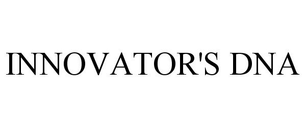 Trademark Logo INNOVATOR'S DNA