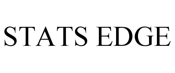 Trademark Logo STATS EDGE
