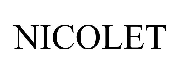Trademark Logo NICOLET