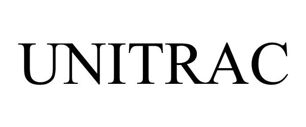 Trademark Logo UNITRAC