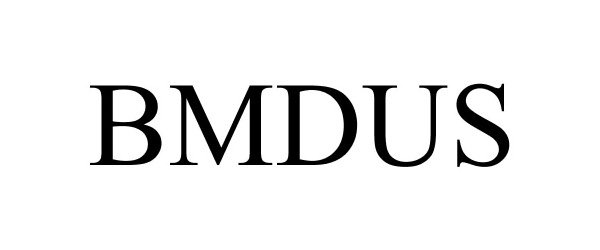 Trademark Logo BMDUS