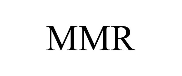 Trademark Logo MMR