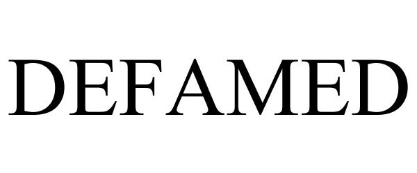 Trademark Logo DEFAMED
