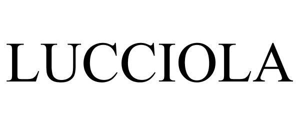 Trademark Logo LUCCIOLA