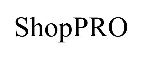 Trademark Logo SHOPPRO