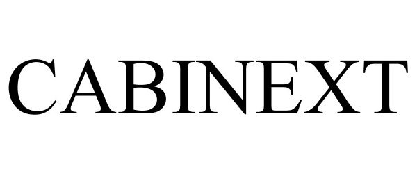 Trademark Logo CABINEXT