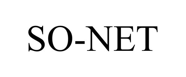 Trademark Logo SO-NET