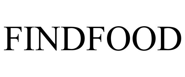 Trademark Logo FINDFOOD