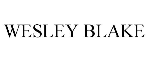  WESLEY BLAKE