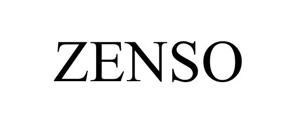 Trademark Logo ZENSO