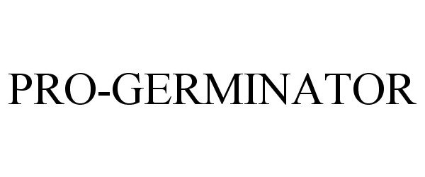 Trademark Logo PRO-GERMINATOR