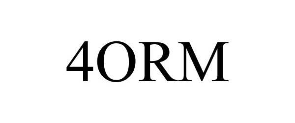 Trademark Logo 4ORM