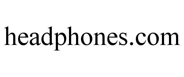 Trademark Logo HEADPHONES.COM