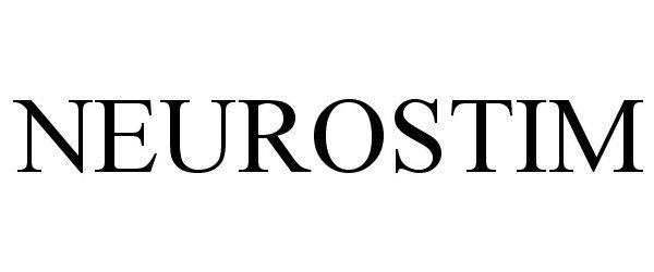 Trademark Logo NEUROSTIM