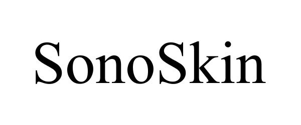 Trademark Logo SONOSKIN