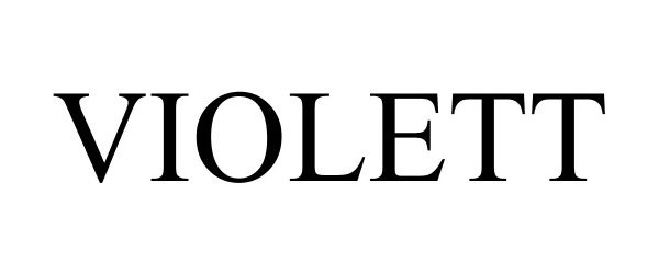 Trademark Logo VIOLETT