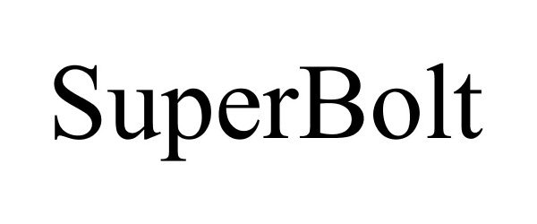 Trademark Logo SUPERBOLT
