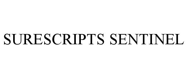 Trademark Logo SURESCRIPTS SENTINEL