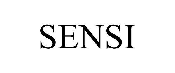 Trademark Logo SENSI