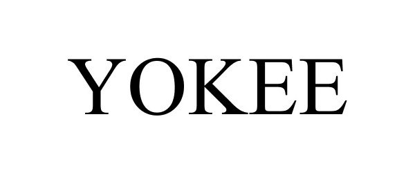 Trademark Logo YOKEE